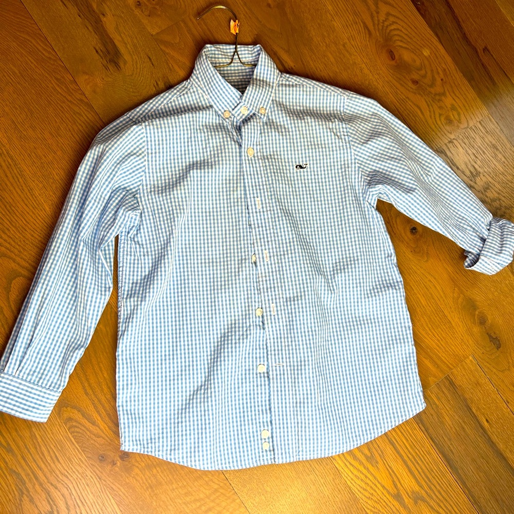 Vineyard Vines Boys 6 Button Up Shirt